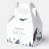 Lass der Adventure Begin Baby-Dusche Geschenkschachtel (Rückseite)