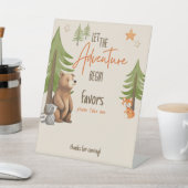 Lass der Adventure Begin Baby-Dusche Sockelschild (In SItu)