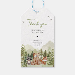 Lass der Adventure Begin Baby Shower Fevor Tags Geschenkanhänger