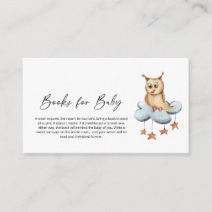 Lass der Adventure Begin Books for Baby Shower Begleitkarte