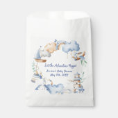 Lass der Adventure Begin Boy Baby Toy Baby Shower Geschenktütchen (Vorderseite)