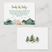 Lass der Adventure Begin Forest Books for Baby Begleitkarte (Vorne/Hinten)