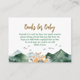 Lass der Adventure Begin Forest Books for Baby Begleitkarte