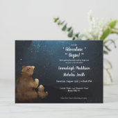 Lass der Adventure Begin Informal Abend Wedding Einladung (Stehend Vorderseite)