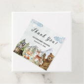 Lass der Adventure Begin Mountain Boy Baby Shower Geschenkanhänger (Beispiel)