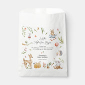 Lass der Adventure Begin' Woodland Baby Dusche Geschenktütchen (Vorderseite)