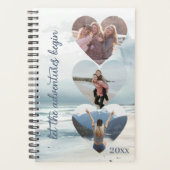 Lass der Adventures Begin Friends Travel Fotos Planer (Vorderseite)