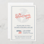 Lass der Adventures Beginnen Sie mit der Einladung (Vorne/Hinten)