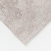 Lass der Blume Bloom Earth Tone Fleece Blanket (Ecke)