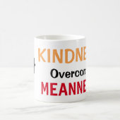 Lass der Freundlichkeit über die Vernunft Kaffeetasse (Mittel)