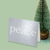 lass der Friedensfolie Folienkarte