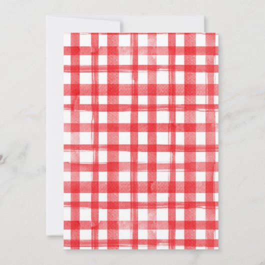 Lass der guten Zeit Crawfish Boil Meeresfrüchte ko Einladung (Rückseite)