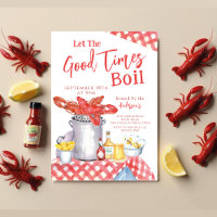 Lass der guten Zeit Crawfish Boil Meeresfrüchte ko