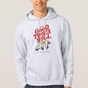 LASS DER GUTEN ZEITEN ROLL 80er RETRO ROLLER SKATE Hoodie