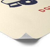 LASS DER GUTEN ZEITEN ROLL 80er RETRO ROLLER SKATE Poster (Ecke)