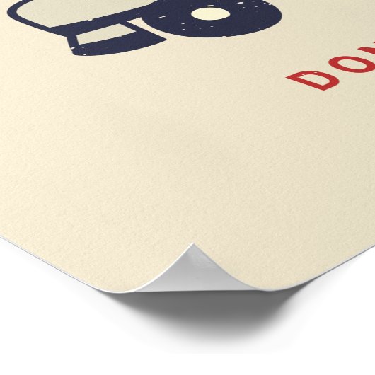 LASS DER GUTEN ZEITEN ROLL 80er RETRO ROLLER SKATE Poster (Ecke)