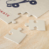 LASS DER GUTEN ZEITEN ROLL 80er RETRO ROLLER SKATE Puzzle (Seite)