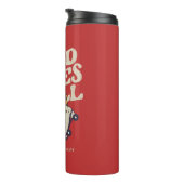 LASS DER GUTEN ZEITEN ROLL 80er RETRO ROLLER SKATE Thermosbecher (Nach rechts gedreht)