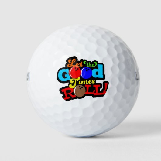 *LASS DER GUTEN ZEITROLL* GOLFBALL (Vorderseite)