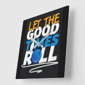 ***LASS DER GUTEN ZEITROLLSCHALTFLÄCHE*** QUADRATISCHE WANDUHR (Winkel)