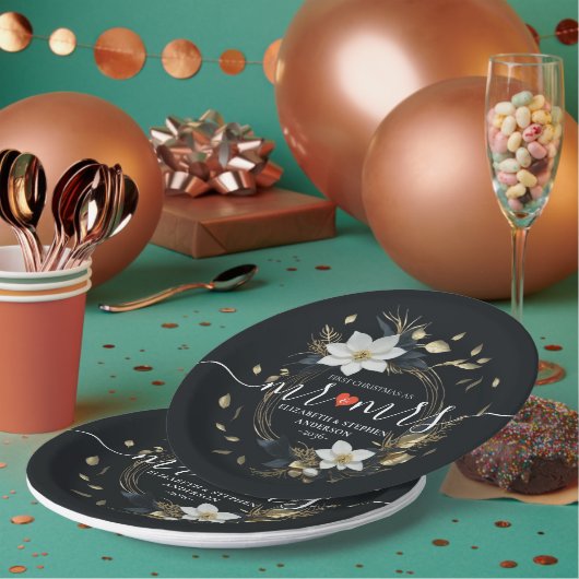 Lass der Hochzeit des Blauen Golfs Pappteller (Multi)