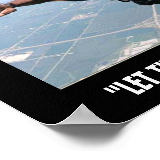 Lass der Körper vor Ort Poster (Ecke)