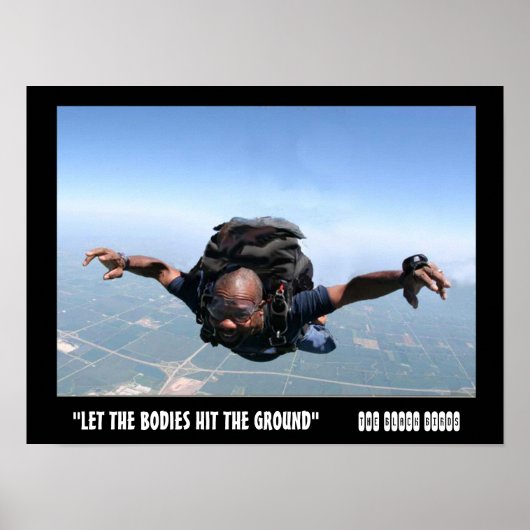 Lass der Körper vor Ort Poster (Vorne)