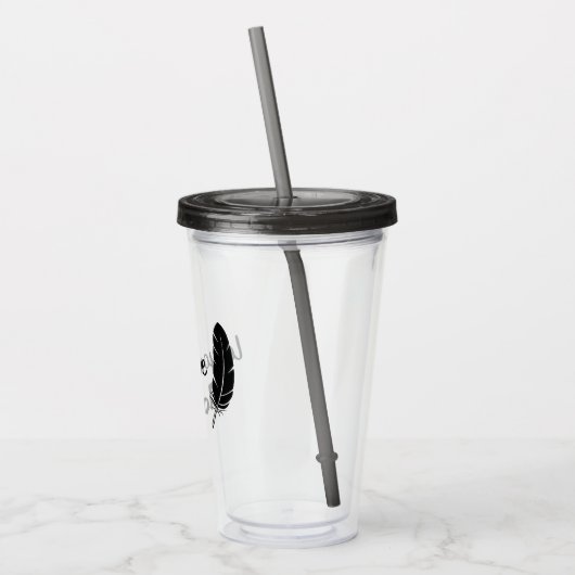 Lass der Liebe Acryltrinkbecher (Links)