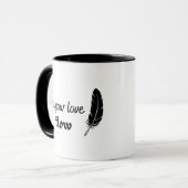 Lass der Liebe Tasse (Vorderseite Links)