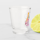 Lass der Musiksprache, Musiknotizen Schnapsglas (Links)