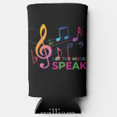 Lass der Musiksprache, Musiknotizen Selters Dosenkühler (Vorderseite)