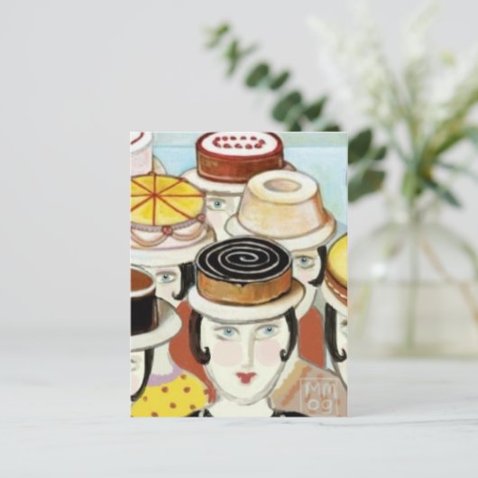 Lass der Postkarte (Stehend Vorderseite)