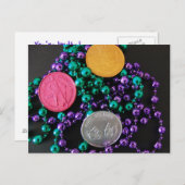 Lass der Rolle der guten Zeiten Einladungspostkarte (Vorne/Hinten)