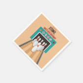 Lass der Rolle der guten Zeiten Serviette (Ecke)