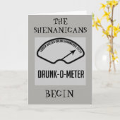 ***LASS DER SCHENANIGANER BEGINNT*** ST. PATRICK'S KARTE (Gelbe Blume)