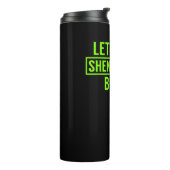 Lass der Shenanigans Begin Funny St Patricks T-Shi Thermosbecher (Nach links gedreht)