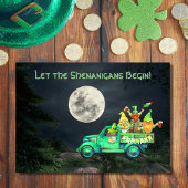 Lass der Shenanigans Begin St. Patrick's Day Karte