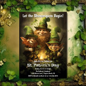 Lass der Shenanigans Begin St. Patrick's Day Party Einladung