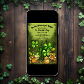 Lass der Shenanigans Begin St. Patrick's Day Party Einladung