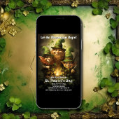 Lass der Shenanigans Begin St. Patrick's Day Party Einladung