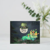 Lass der Shenanigans Begin St. Patrick's Day Postkarte (Stehend Vorderseite)