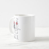 Lass der Spiele Begin Meeple Wedding Fun Art Kaffeetasse (Vorderseite Links)