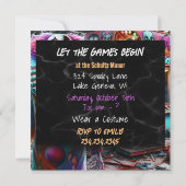 Lass der Spiele | Halloween-Party (Rückseite)