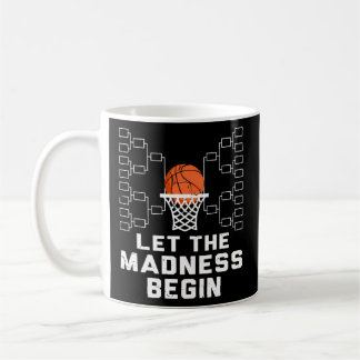 Lass Der Wahnsinn beginnt - Basketballhalterung Kaffeetasse