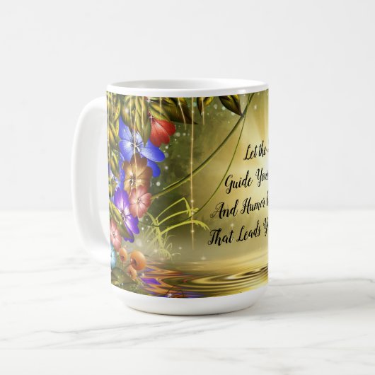 Lass der Wahrheit als Guide Kaffeetasse (Vorderseite Links)