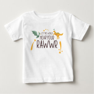 Lass der Welt höre dein Gehör Baby T-shirt