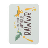 Lass der Welt höre dein Gehör Magnet (Vertikal)