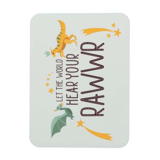 Lass der Welt höre dein Gehör Magnet (Vertikal)