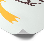 Lass der Welt höre dein Gehör Poster (Ecke)