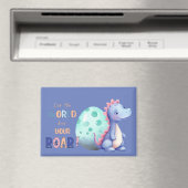 Lass der Welt höre deine ROAR! Niedliches Aquarell Magnet (In Situ (Geschirrspüler))